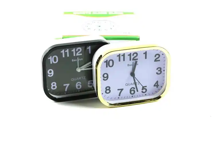 创意方形小闹钟 学生闹钟 卧室居家 9.9元10元店货源地摊热卖