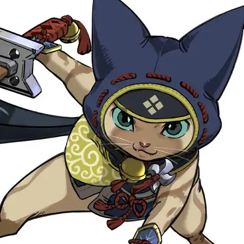 《怪物猎人:崛起》新概念图 牙猎犬和艾露猫威风凛凛