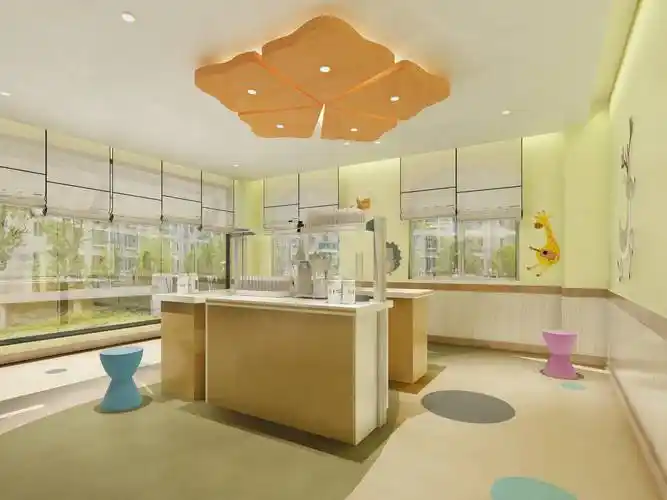 梦幻与实用并存:儿童医院设计效果图赏析