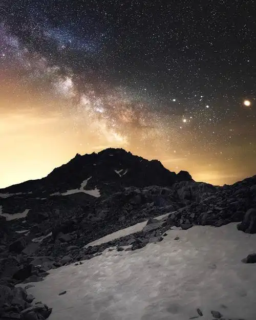 天空夜景摄影照片欣赏