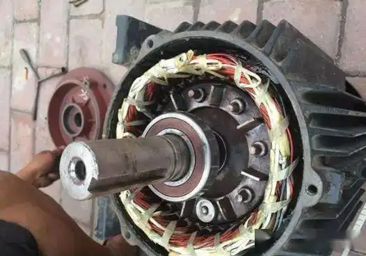 三相异步电动机其余部件的维修!