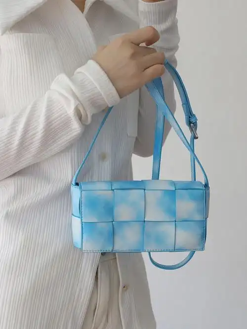 扎染编织小方包78妥妥的颜值控