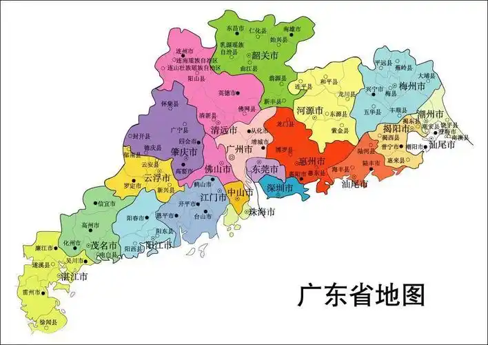如图,深圳只与三个城市相邻.东莞,惠州,香港.