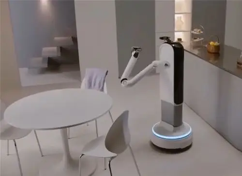 人懒不想做家务?韩国发明家务机器人,帮你洗碗扫地洗衣服