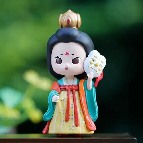 青壹坊霓裳羽衣盲盒娃娃美丽可爱公仔摆件车载儿童节礼物 聂隐娘