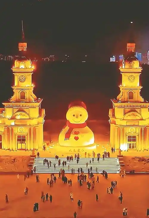 哈尔滨冰雪节琐忆_冰灯_冰天雪地_黑龙江