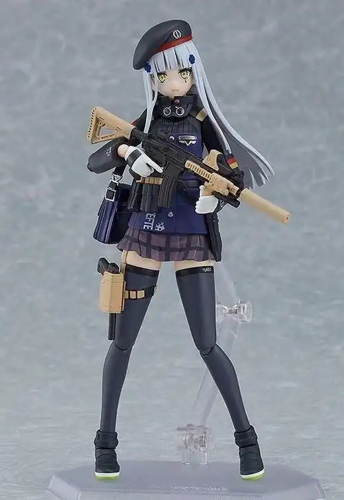潮趣:《少女前线》figma 416 手办 再现游戏中多种场景