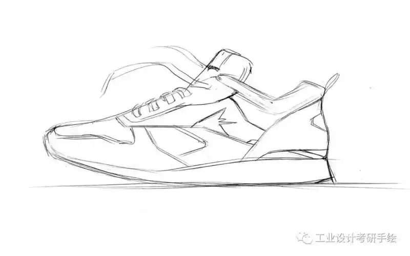 运动鞋设计手稿欣赏