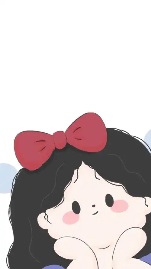 手机锁屏壁纸聊天背景可爱动漫女孩