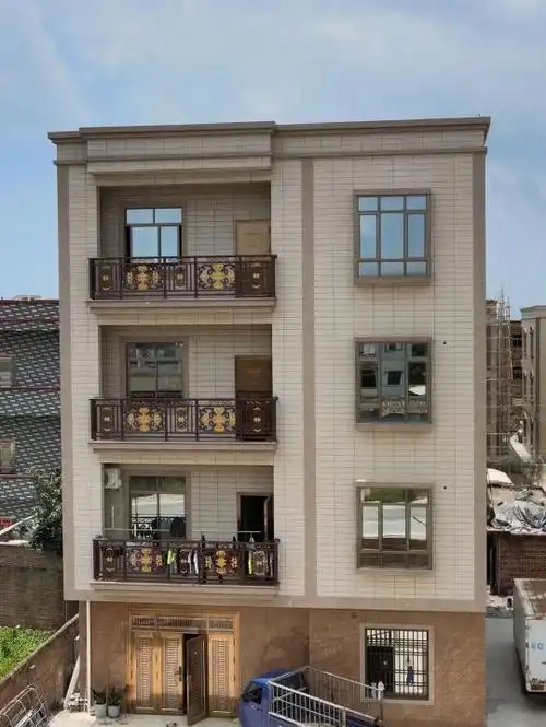 外墙砖效果图大全颜色搭配农村