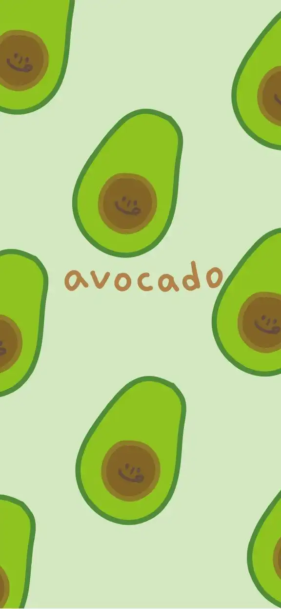 一组牛油果绿壁纸夏天的味道清新又有趣的绿#牛油果穿搭大赛#无水印