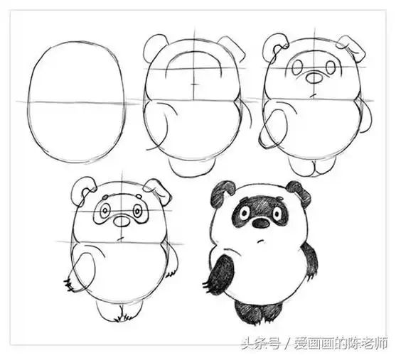 最简单的小动物简笔画教程,每天学画3分钟,孩子变成小画家