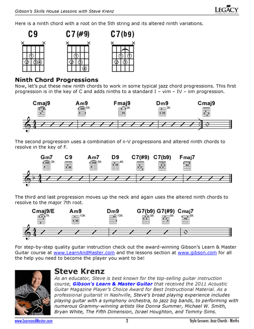 爵士乐和弦练习