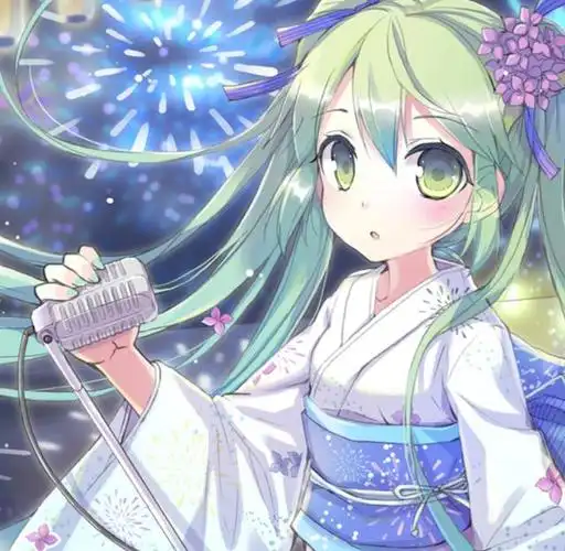 动漫美图欣赏丨穿着华丽动感美丽的二次元女生