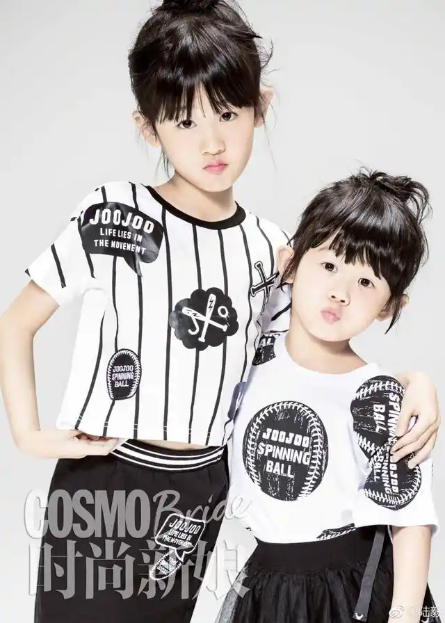 陆毅两个女儿小时候就像复制粘贴的双胞胎现在长开了差别真大