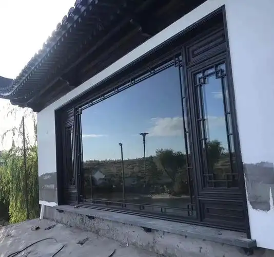 盘点复古铝合金门窗在中式酒店的应用!