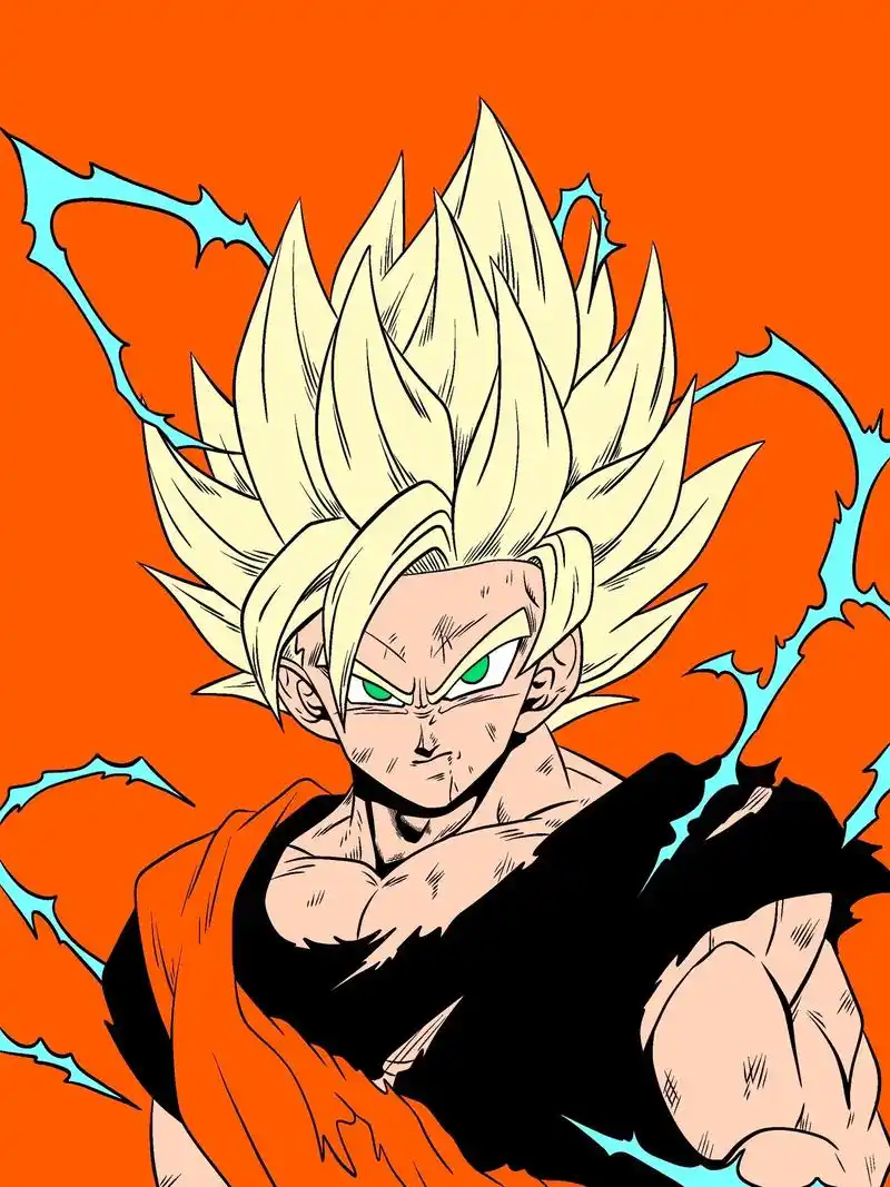 七龙珠系列孙悟空超级赛亚人2