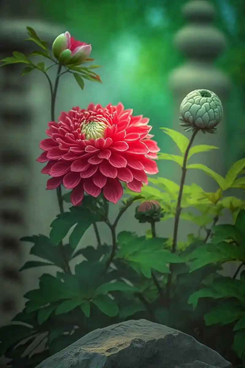 美丽的大丽花香,迎着春风扑面而来,你收到了吗? - 抖音