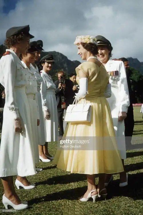 1955年,正在进行为期四周的加勒比海之旅的玛格丽特公主