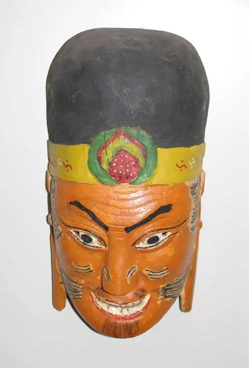 广西环江毛南族傩面具2