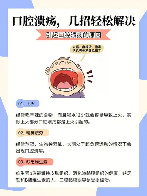 舌头起泡口腔溃疡几招轻松解决92