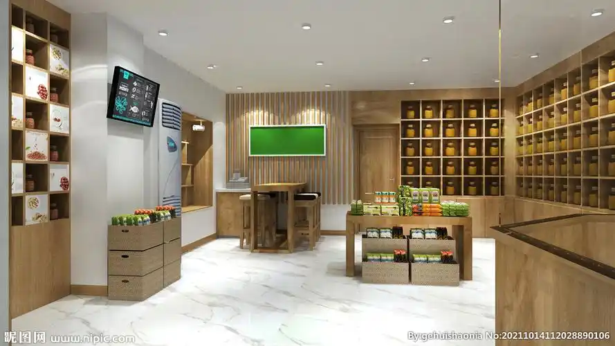 粮油连锁店设计图__3d设计_3d设计_设计图库_昵图网nipic.com