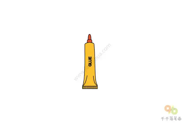 教你画胶水简笔画