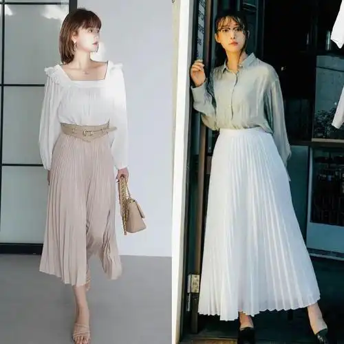 分享百褶裙的时髦穿法这些搭配思路很实用帮你穿出新鲜感