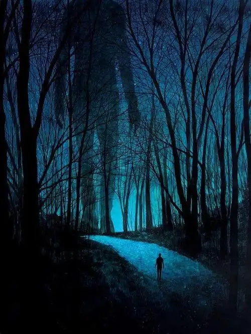 孤独的夜晚 作者:江毅辞(兰州)