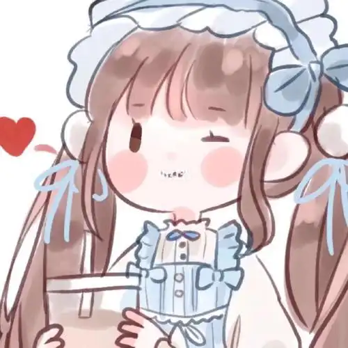 闺蜜头像,出自小红书