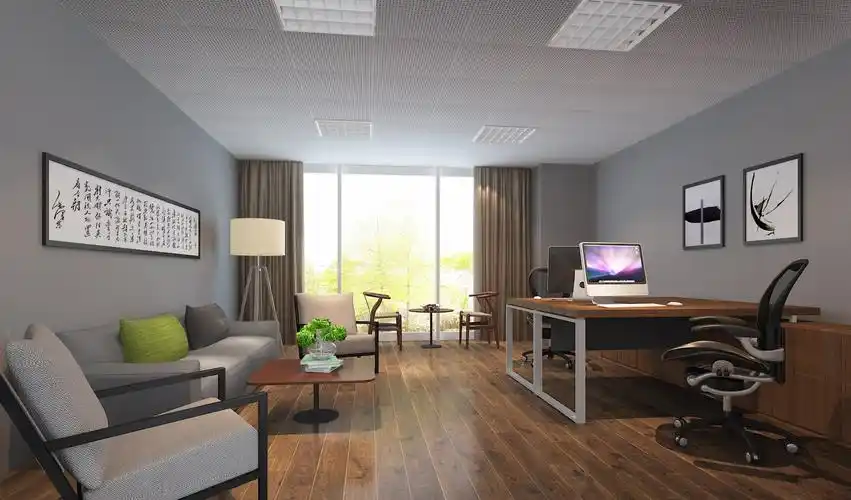 迷你150平米办公室设计,活力四射——京兆室内设计装饰 - 办公空间