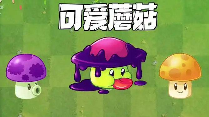 植物大战僵尸谁才是pvz最可爱的蘑菇