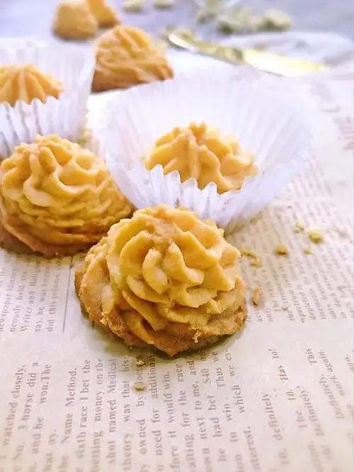 玫瑰花形黄油曲奇