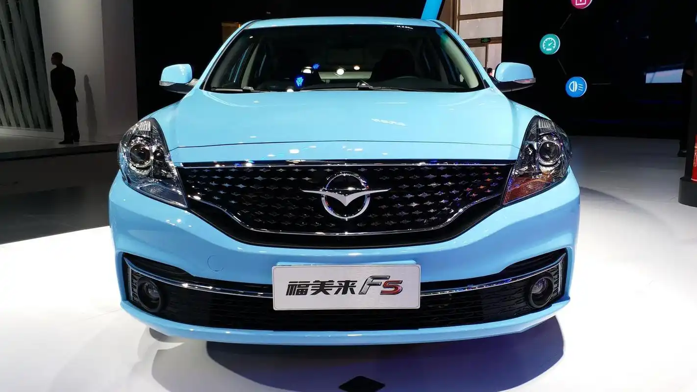 海马福美来f5亮相车展,刚开始俺是不知道为啥叫福美来