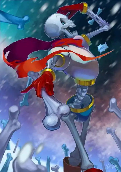 undertale传说之下精美人物图包papyrus篇