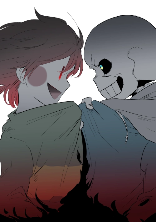 undertale杂图传说之下精美人物图包sanschara第二期