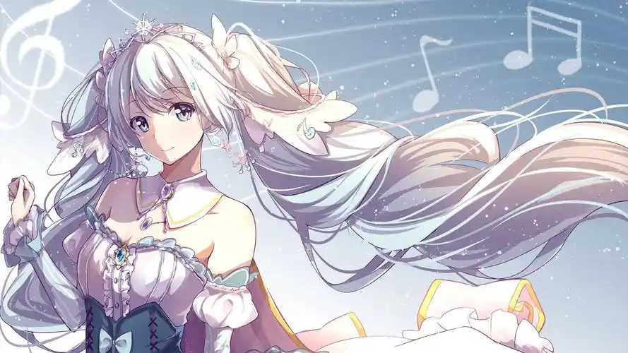 卡通人物动漫卡通雪初音初音未来miku壁纸