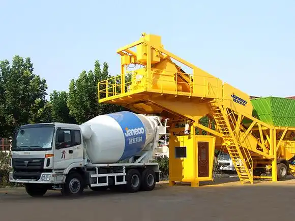 【山推hzs025y混凝土搅拌站】山推hzs025y混凝土搅拌站-混凝土机械网