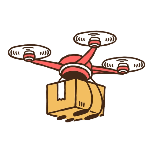 无人机儿童画图片-卡通无人机儿童画图片png素材无水印下载_懒人图库