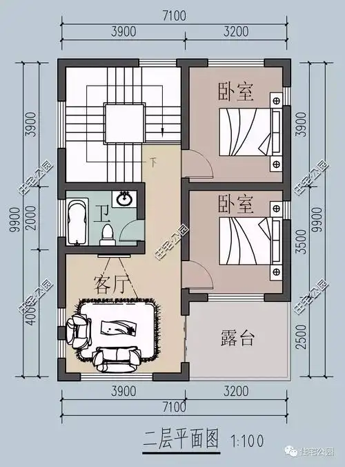 大众品图丨实体建成比效果图还美7x10米现代简居由你来鉴