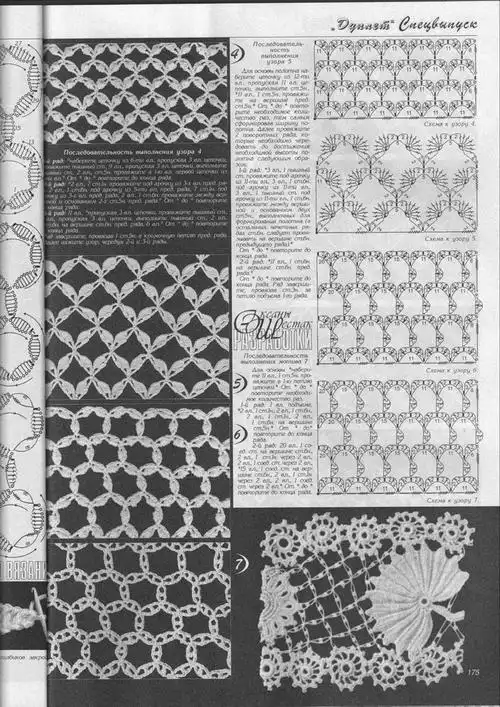【转载】爱尔兰连接网格花型图解
