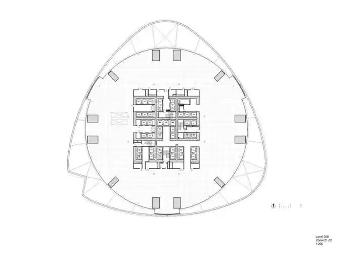 中国上海上海中心大厦gensler建筑设计事务所