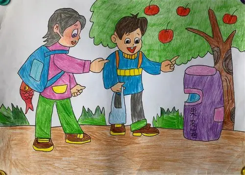 其它 炫彩童年系列绘画比赛获奖作品展 写美篇三年级二等奖 三年级三