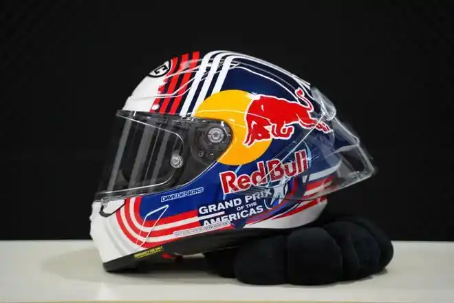 第一款市售redbull红牛版画摩托车头盔hjcrpha1n开箱视频