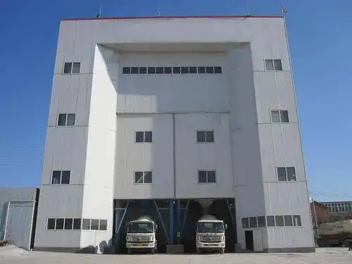 一,产品简述:        环保型混凝土搅拌站展示-拥有全封闭的系统,减少