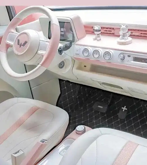 五菱mini那些改装后漂亮的车车内饰06