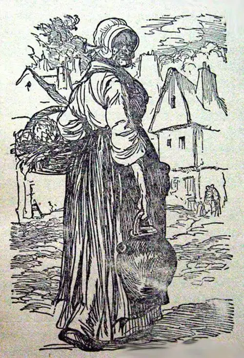 古典文学名著巴尔扎克小说中的经典插图