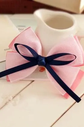 【19任选2件】发夹缎带蝴蝶结发饰少女发卡夹樱花草