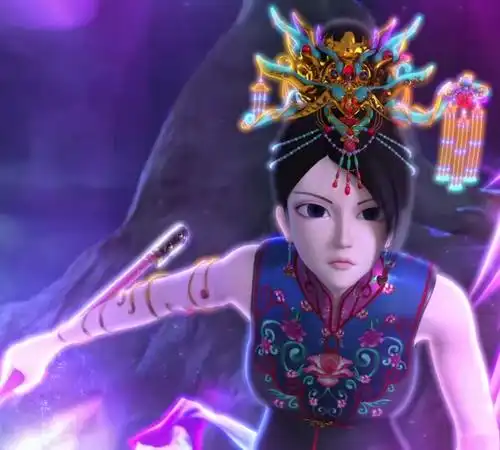 释放元神的辛灵店长也释放了她的美,貌若天仙,典雅高贵