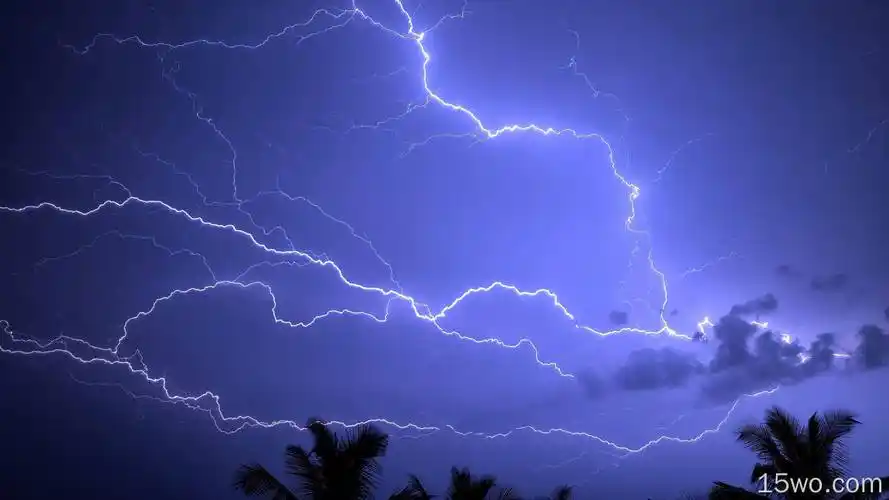 摄影 闪电 天空 高清壁纸